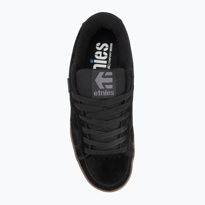Etnies Kingpin nero/grigio scuro/gomma scarpe da uomo 5