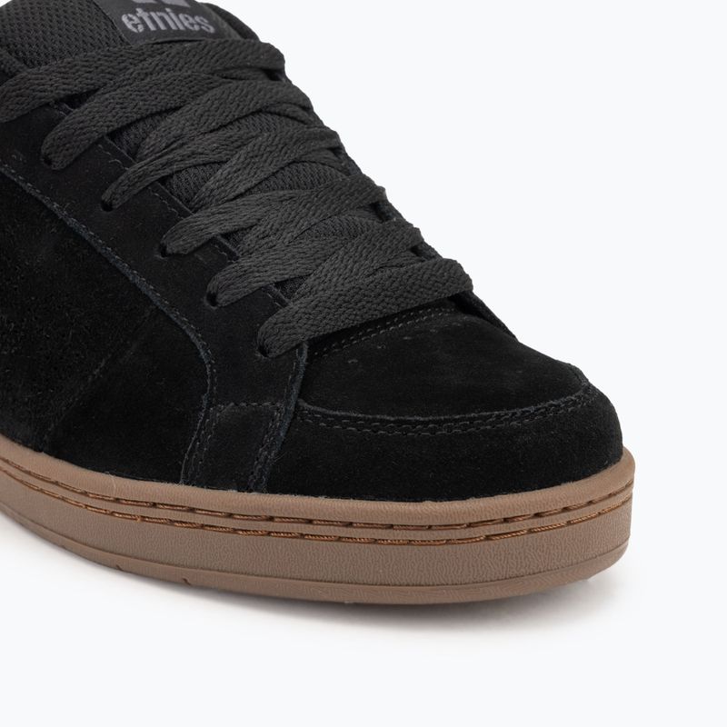 Etnies Kingpin nero/grigio scuro/gomma scarpe da uomo 7
