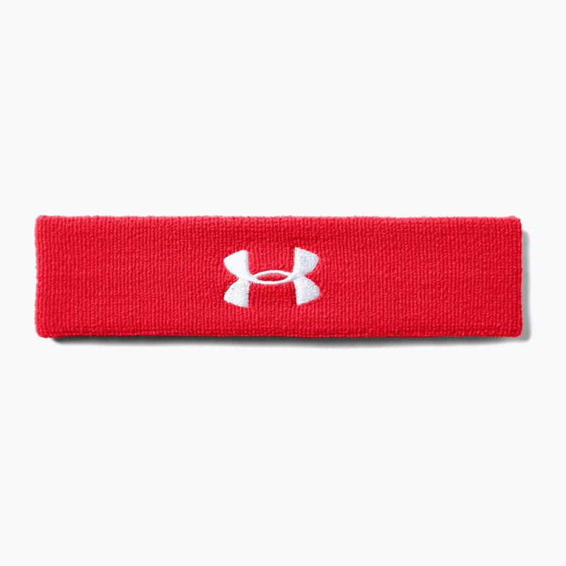 Fascia Under Armour Performance da uomo rosso/bianco