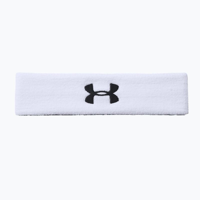 Fascia Under Armour Performance da uomo bianco/nero