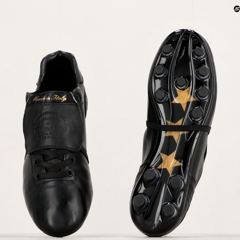 Pantofola d'Oro scarpe da calcio uomo Lazzarini Tongue nero 12