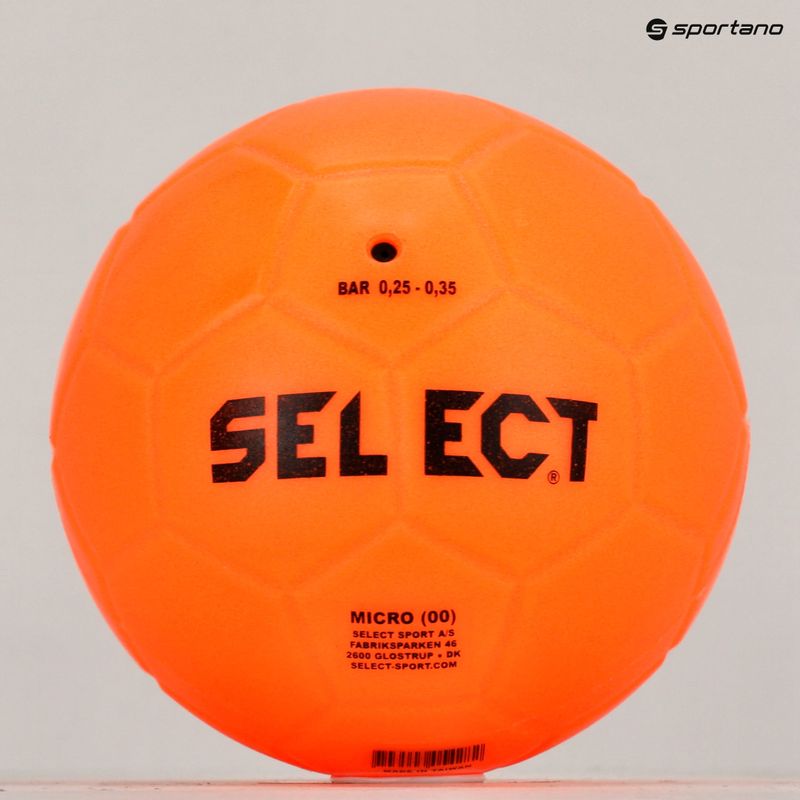 Pallamano SELECT HB Soft Kids arancione misura 00 5