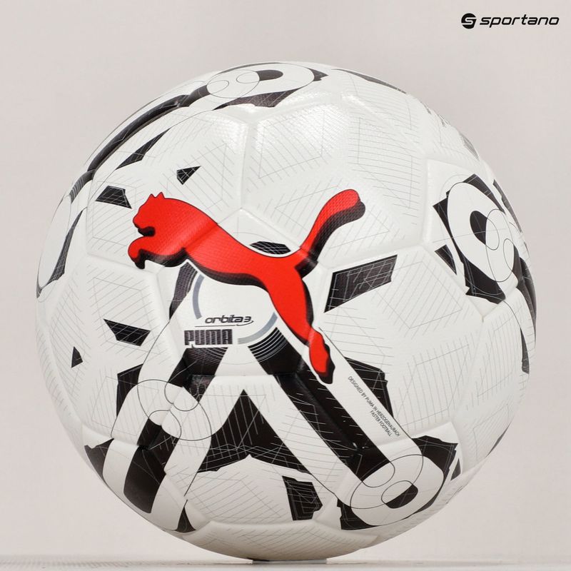 PUMA Orbita 3 TB FQ calcio puma bianco/puma nero/puma rosso dimensioni 5 6