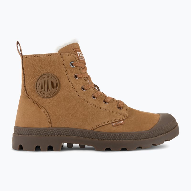 Stivali Palladium Pampa HI ZIP WL ahogany da uomo 2