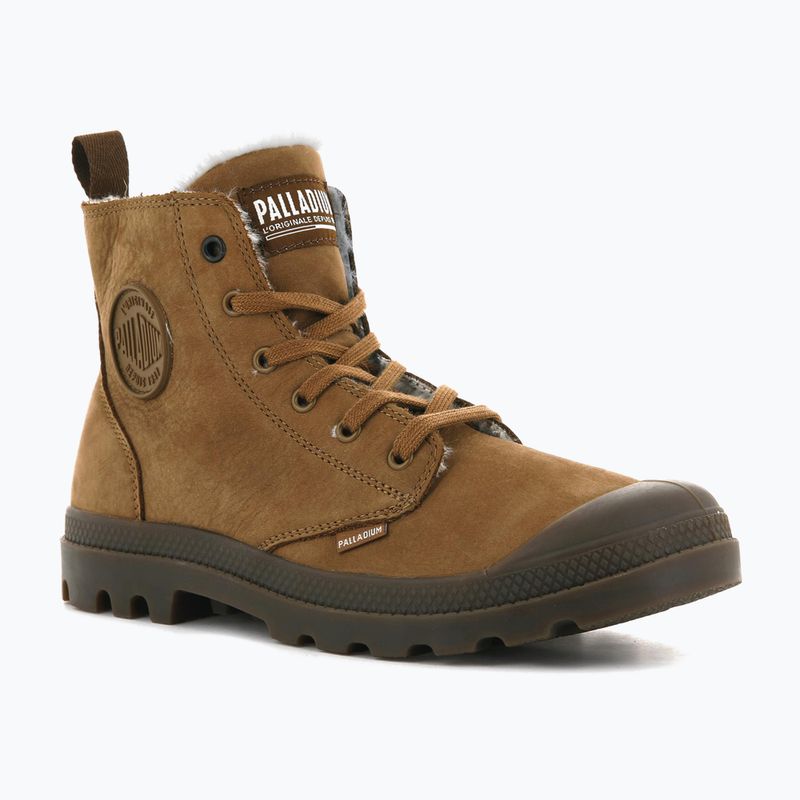 Stivali Palladium Pampa HI ZIP WL ahogany da uomo 7