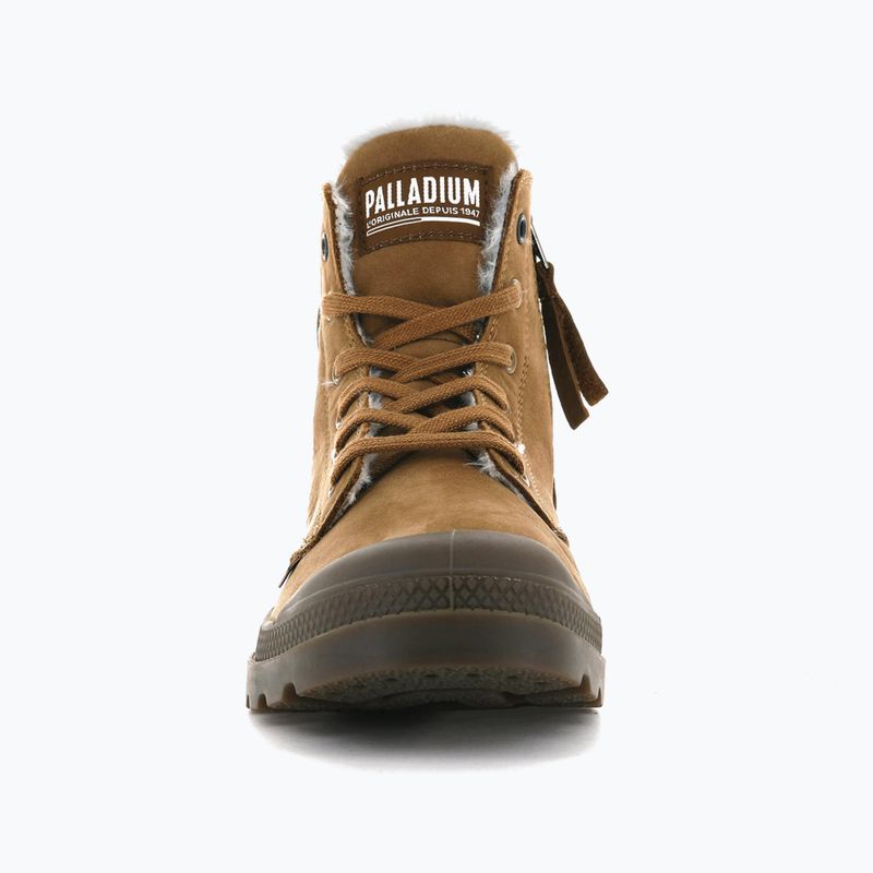 Stivali Palladium Pampa HI ZIP WL ahogany da uomo 11