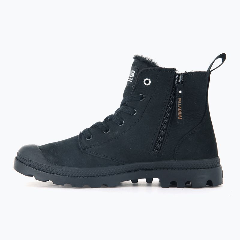 Scarpe Palladium uomo Pampa HI ZIP WL nero 10