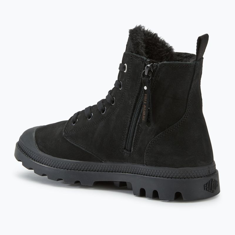 Scarpe Palladium uomo Pampa HI ZIP WL nero 3