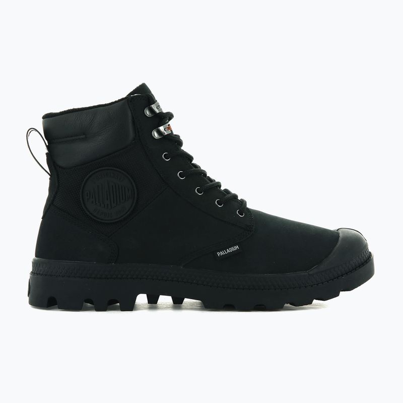 Palladium Pampa SHIeld WP+ LUX stivali neri/neri 8