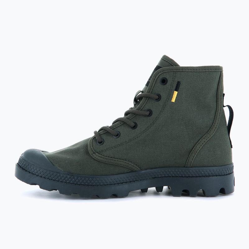 Palladium Pampa HI HTG Supply stivali notte oliva 9