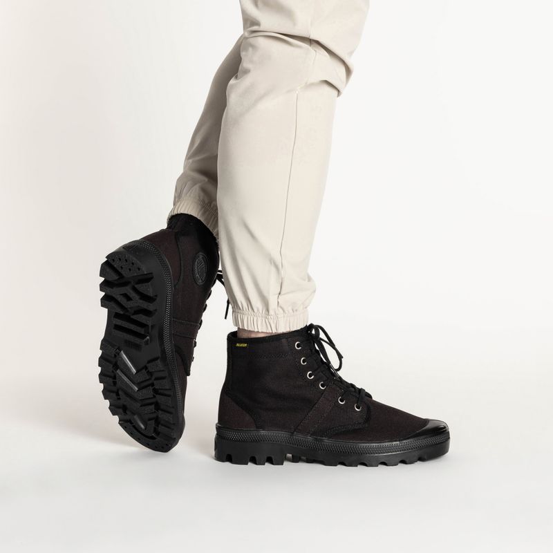 Scarpe Palladium Pallabrousse uomo nero/nero 2