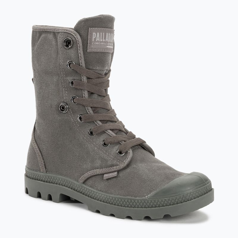 Scarpe Palladium Baggy donna in metallo/nero 2