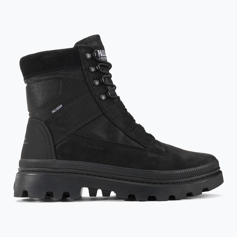 Palladium Pallatrooper Tactical stivali neri/neri 2