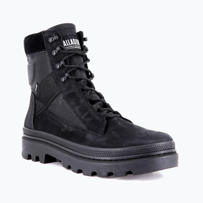 Palladium Pallatrooper Tactical stivali neri/neri 7