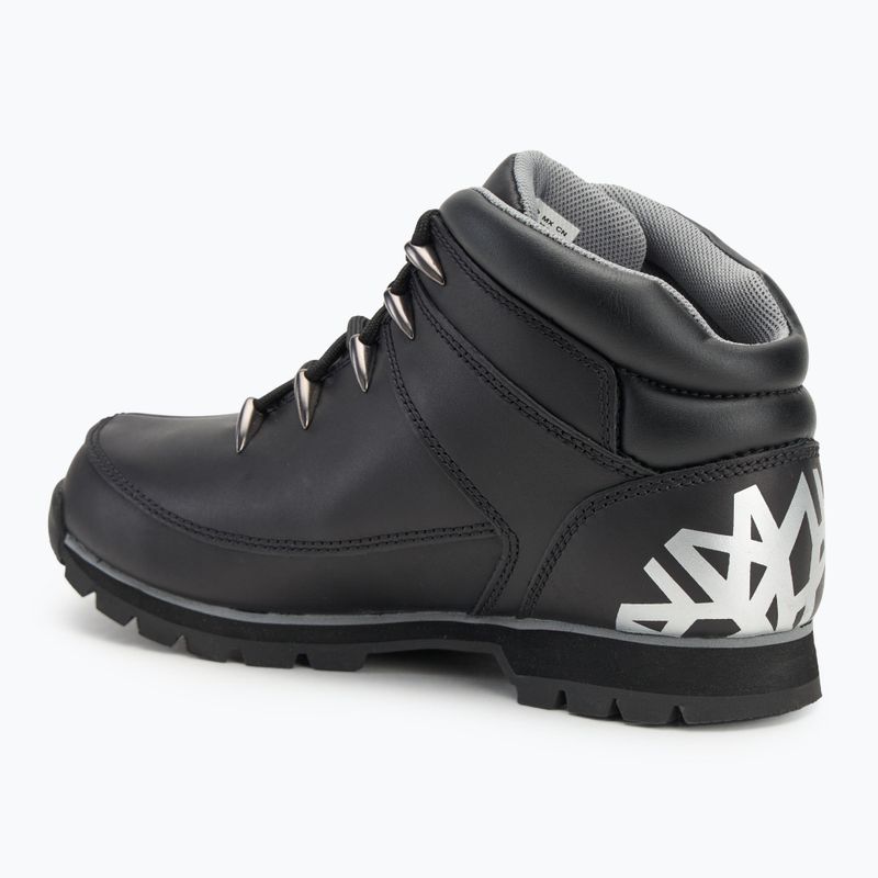 Scarpe Timberland Euro Sprint Hiker da uomo, nero 3