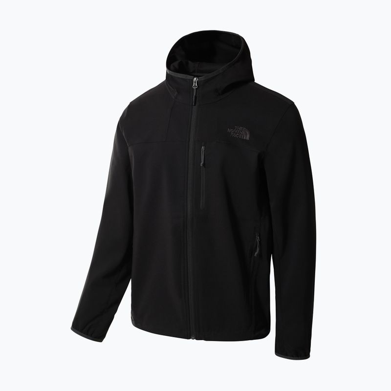 Giacca softshell da uomo The North Face Nimble Hoodie nero 7