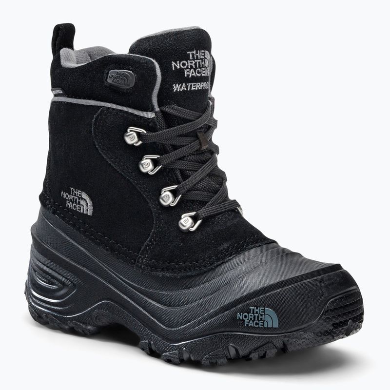 Stivali da neve per bambini The North Face Chilkat Lace II nero/grigio zinco