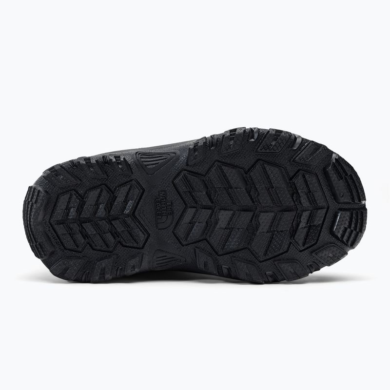Stivali da neve per bambini The North Face Chilkat Lace II nero/grigio zinco 5