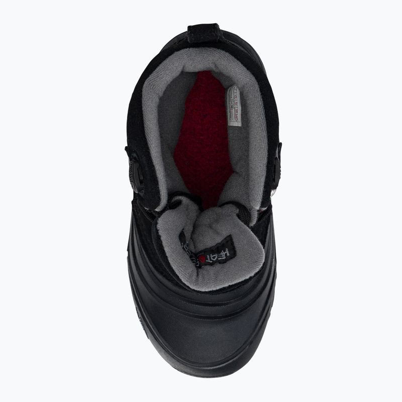 Stivali da neve per bambini The North Face Chilkat Lace II nero/grigio zinco 6