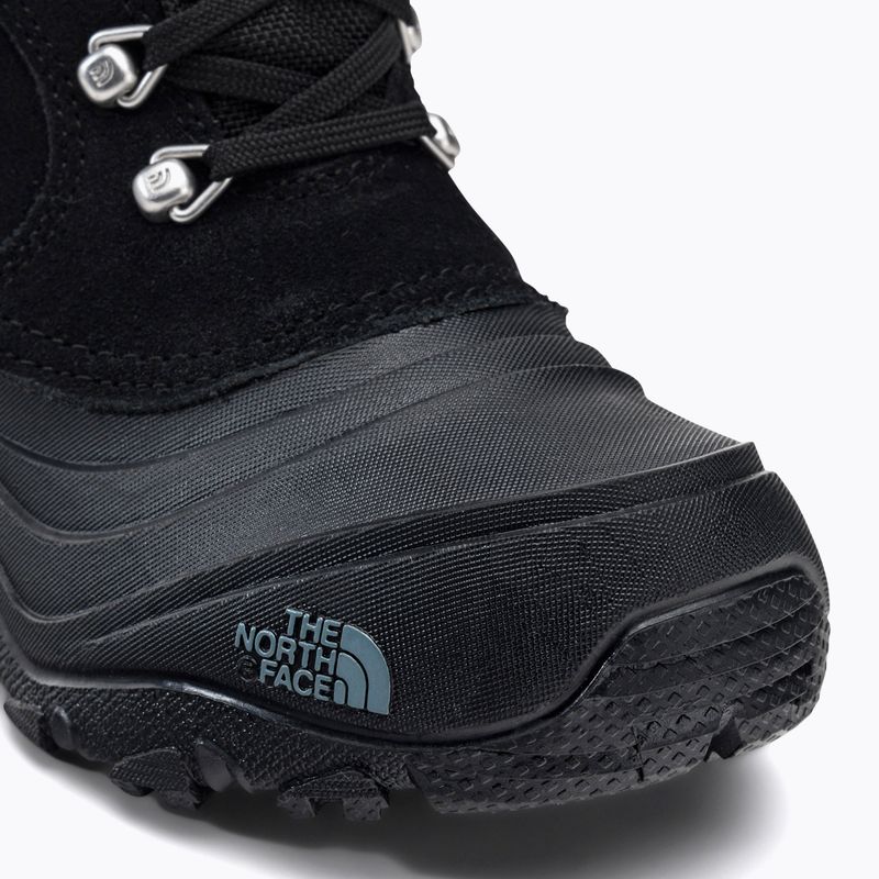 Stivali da neve per bambini The North Face Chilkat Lace II nero/grigio zinco 7