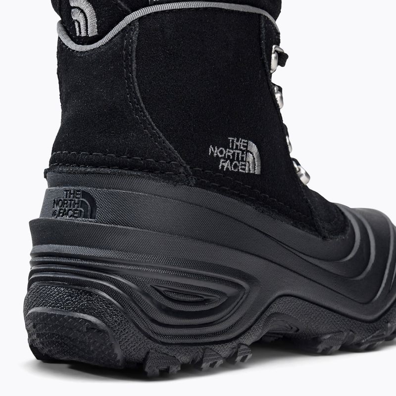 Stivali da neve per bambini The North Face Chilkat Lace II nero/grigio zinco 8