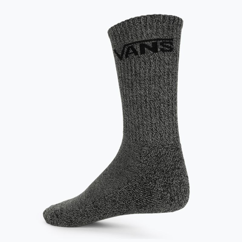 Calze Vans Classic Crew da uomo in erica nera 2