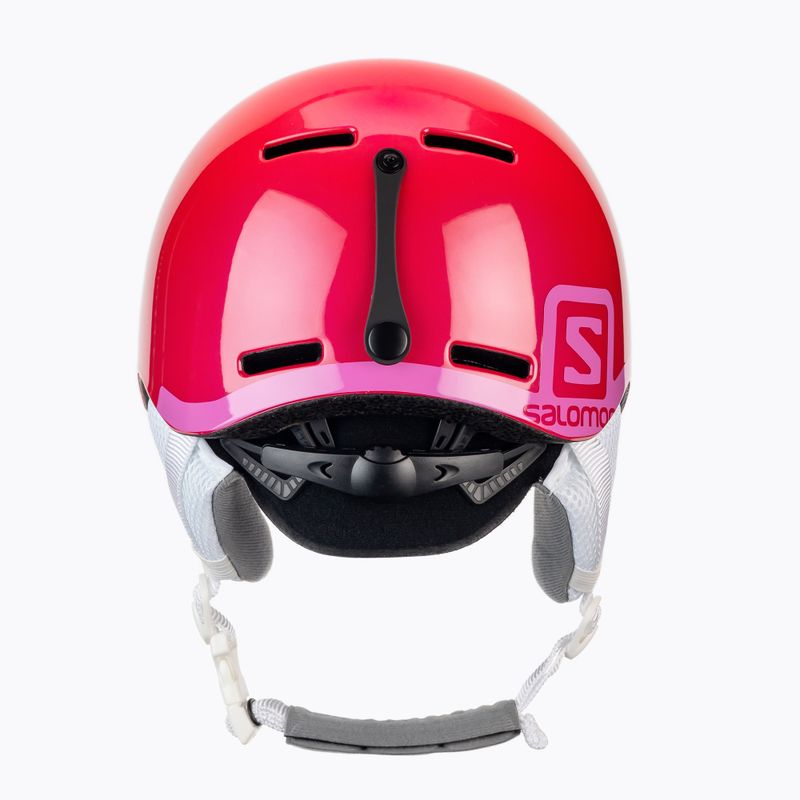 Casco da sci per bambini Salomon Grom rosa lucido 3