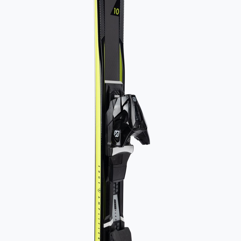 Sci da discesa Salomon S/MAX 10 + attacchi E Z12 GW nero/giallo 6
