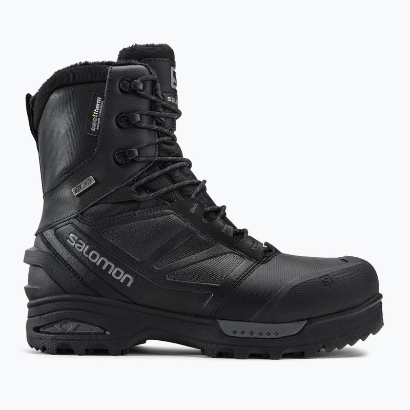 Scarpe da trekking da uomo Salomon Toundra Pro CSWP nero/magnete 2