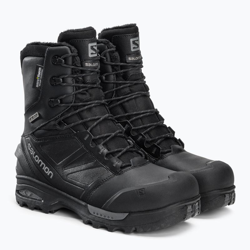 Scarpe da trekking da uomo Salomon Toundra Pro CSWP nero/magnete 4
