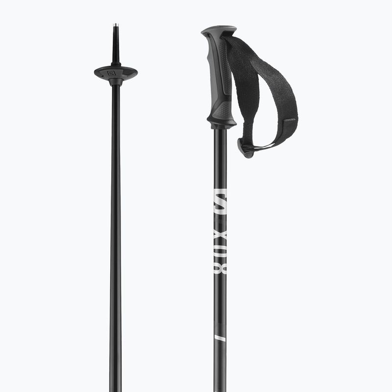 Bastoncini da sci Salomon X 08 nero 7