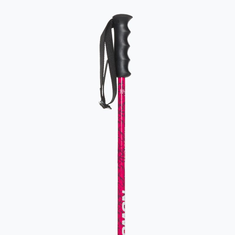 Salomon Brigade Jr bastoncini da sci per bambini rosa 2