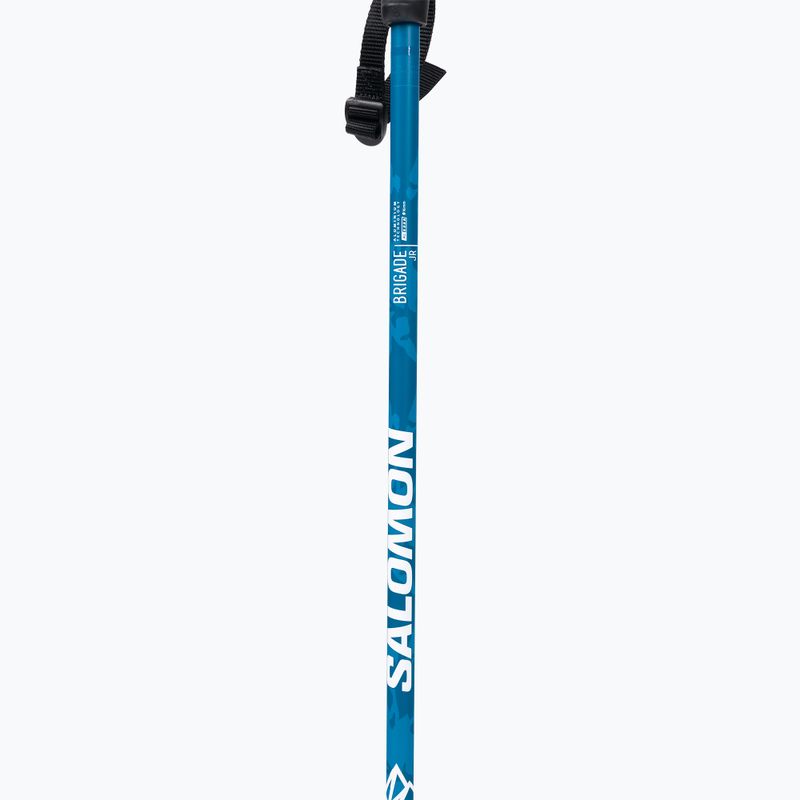 Salomon Brigade Jr. bastoncini da sci per bambini blu 5