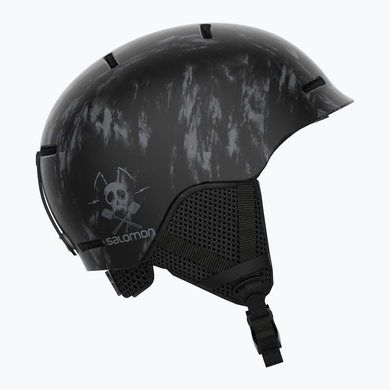 Casco da sci per bambini Salomon Grom nero tie&dye 8