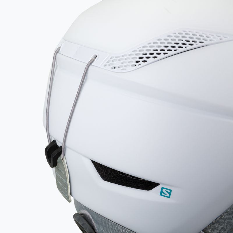 Casco da sci da donna Salomon Icon M bianco 7