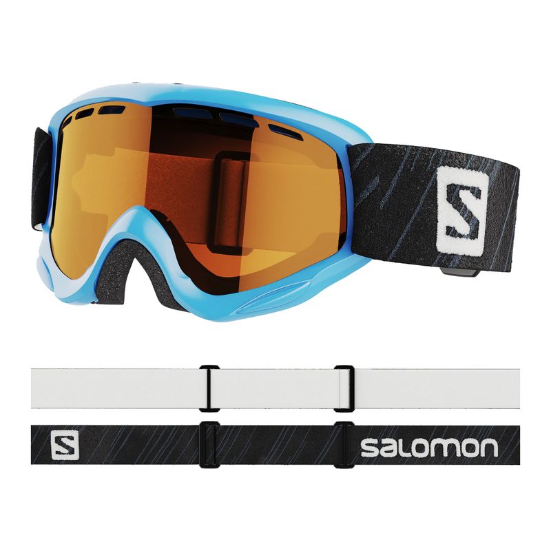 Salomon Juke Access blu/arancio tonico standard per bambino 6