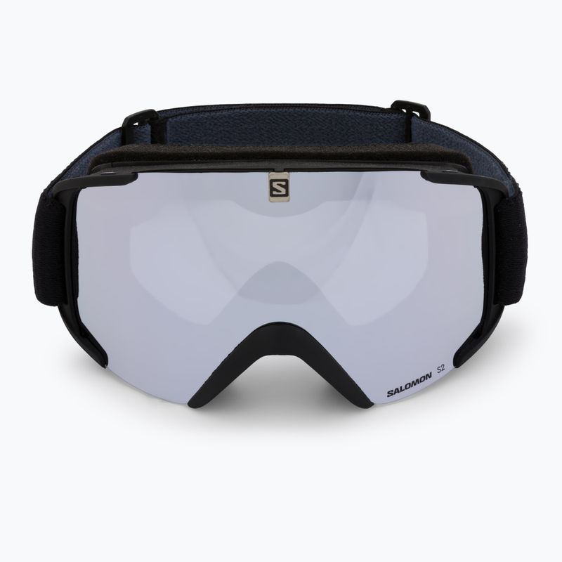 Salomon Xview Photo nero/superbianco occhiali da sci 2