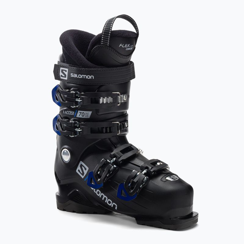 Scarponi da sci da uomo Salomon X Access 70 Wide nero/blu race/bianco