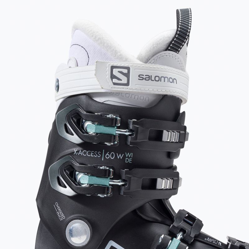 Scarponi da sci da donna Salomon X Access 60 W Wide nero/bianco 7