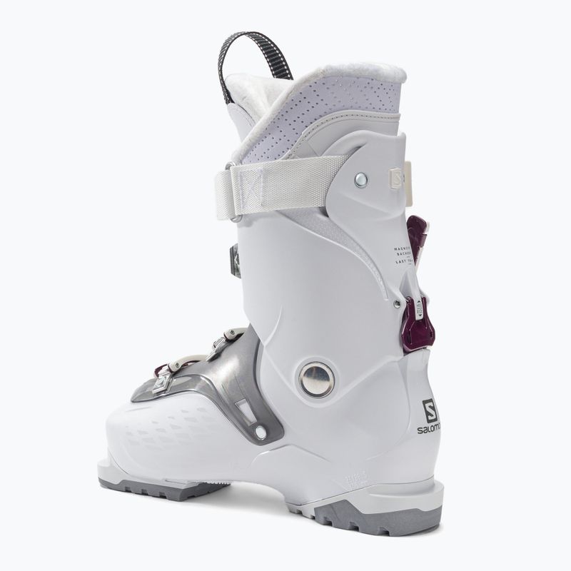 Scarponi da sci da donna Salomon Qst Access 60 W bianco/antracite/bordeaux transluent 2