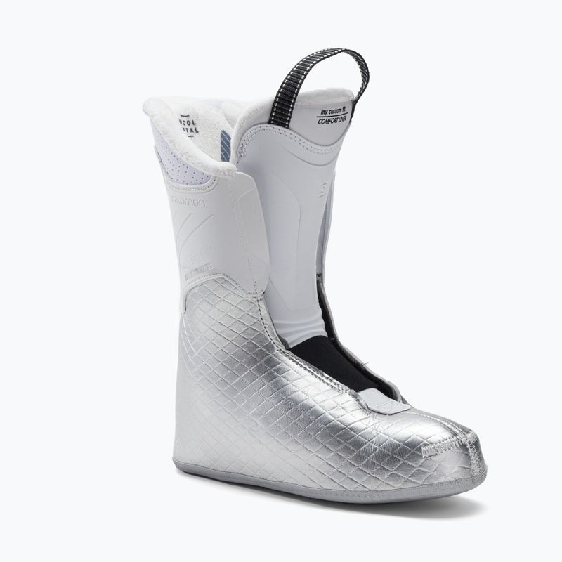 Scarponi da sci da donna Salomon Qst Access 60 W bianco/antracite/bordeaux transluent 5