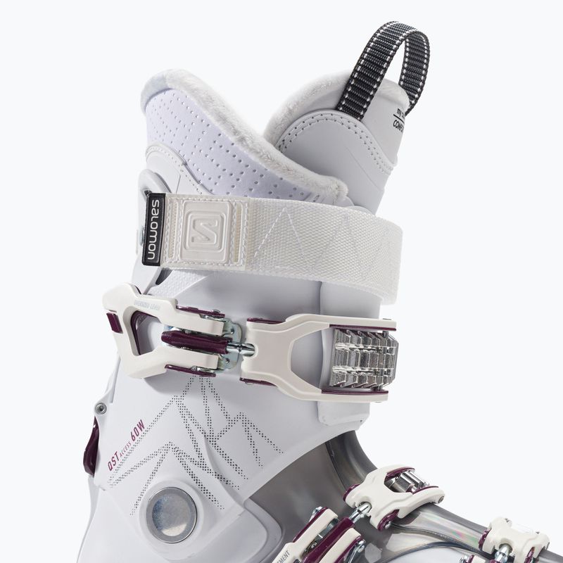 Scarponi da sci da donna Salomon Qst Access 60 W bianco/antracite/bordeaux transluent 6