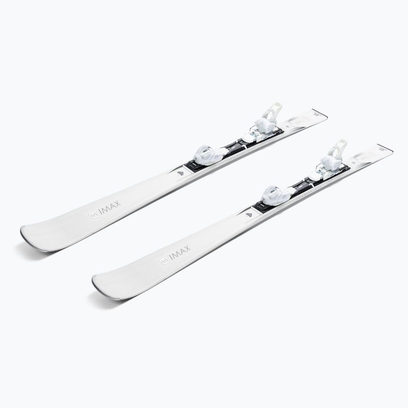 Sci da discesa da donna Salomon S/MAX W 6 + attacchi E L10 GW bianco 4