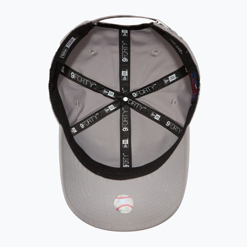 Cappello New Era Flawless 9Forty New York Yankees grigio scuro 4