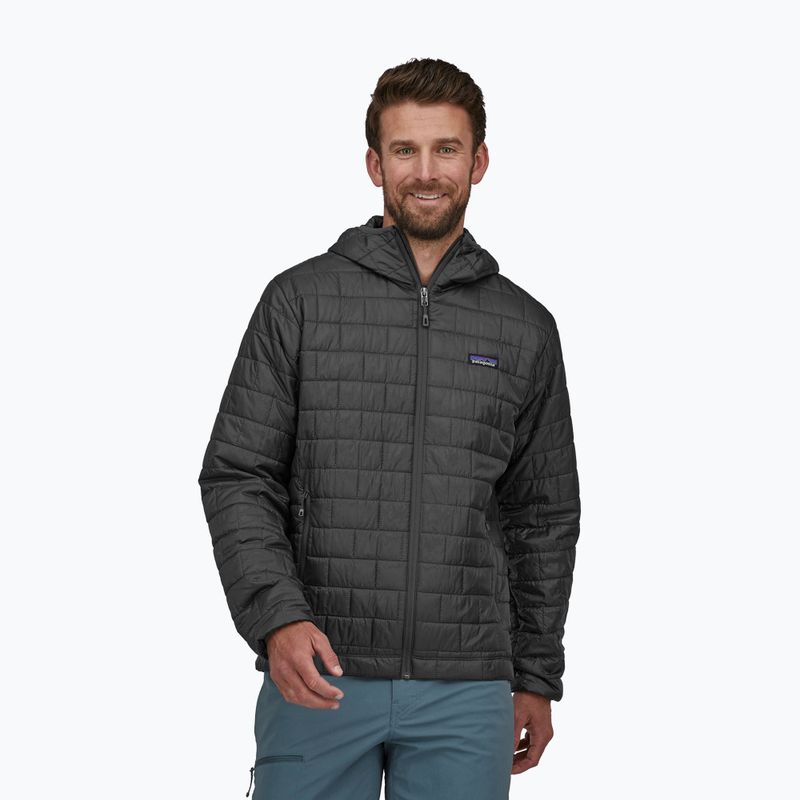 Giacca isolante da uomo Patagonia Nano Puff Hoody grigio fucina