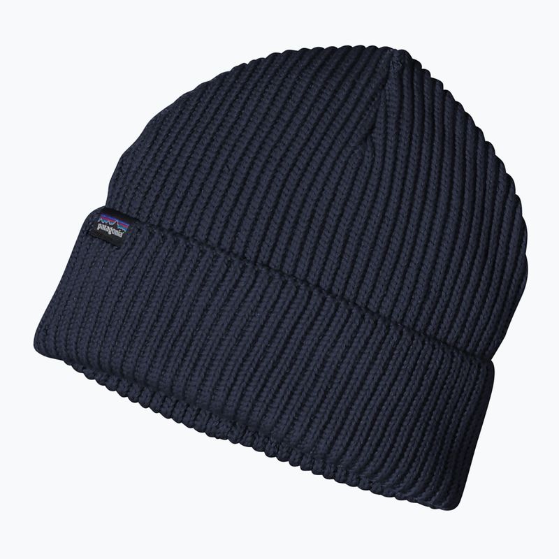 Patagonia Fishermans Rolled Beanie cappello invernale blu navy 2