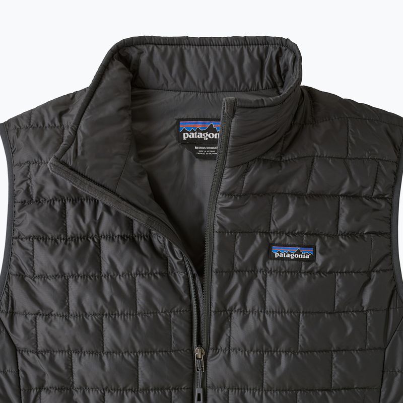 Patagonia uomo senza maniche Nano Puff grigio forge 7