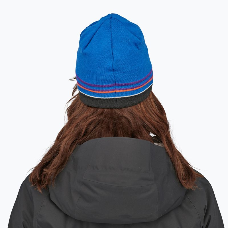 Patagonia berretto invernale classic fitz roy/andes blu 5
