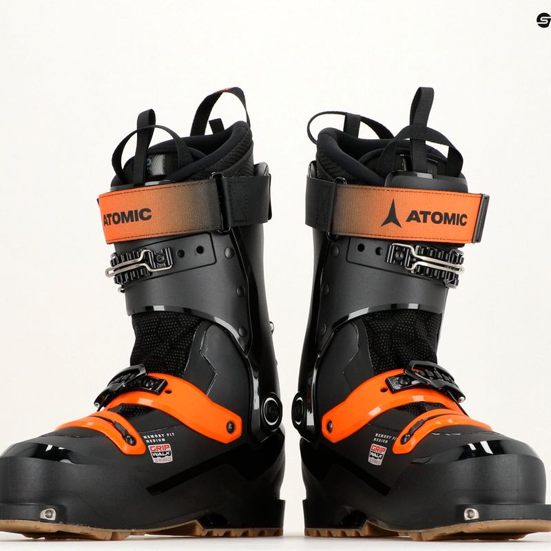 Scarpone da sci Atomic Backland XTD 100 GW da uomo nero/arancio 11