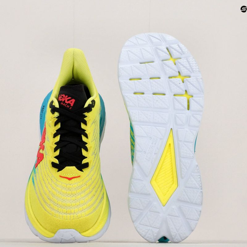 HOKA Mach 5 scarpe da corsa uomo sera primula/blu scuba 18